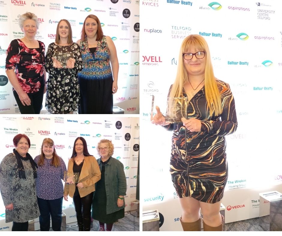 ShaunDaviesMP's tweet photo. Last night we also announced the winners for Telford &amp; Wrekin Council Leader &amp; Cabinet Awards 🎉 
A huge congratulations to Susanne Bearblock, Marion Blockley, Telford &amp; Wrekin Street Champions, Majid Iqbal, Krista Ball and Sewing for the NHS 🥇 https://t.co/jwKr5BMhG5