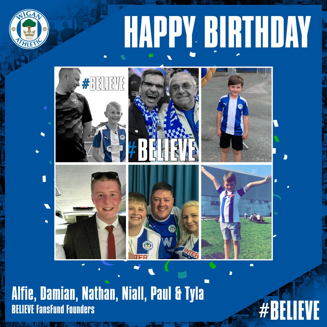 LaticsOfficial's tweet photo. 🎂🎉 Happy Birthday to #BELIEVE FansFund Founders Alife, @DamianEd666, Nathan, Niall, Paul and Tyla!

🥳 Hope you all have had an amazing day! @larmy1979, @mbrown0709, @N_Stobz and @xloziiloux 
 
#wafc 🔵 https://t.co/NNfUA5r9ht