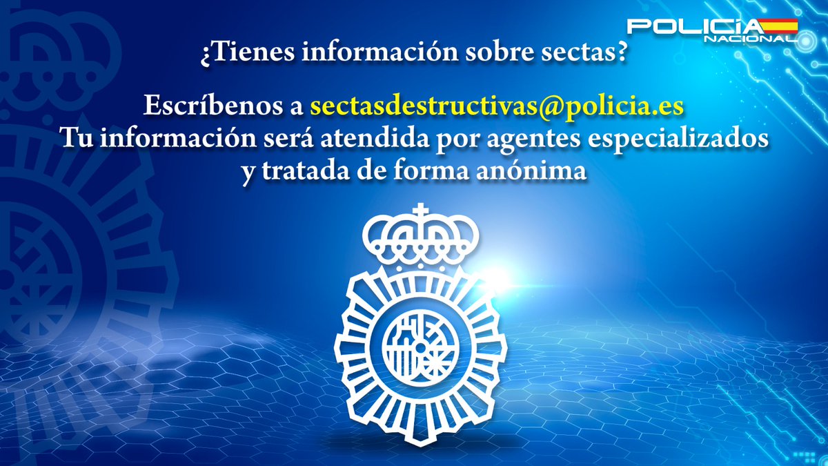 Policía Nacional tweet media