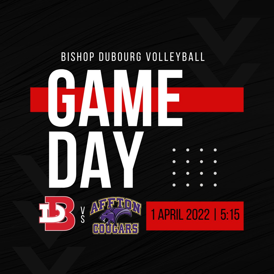 DB_Volleyball's tweet photo. IT'S GAME DAY!!!!! Let's go Cavs! Today DB takes on Affton at 5:15pm at Affton. Come on out and cheer your Cavaliers on!  #GameDay https://t.co/wFn7o3BfGB