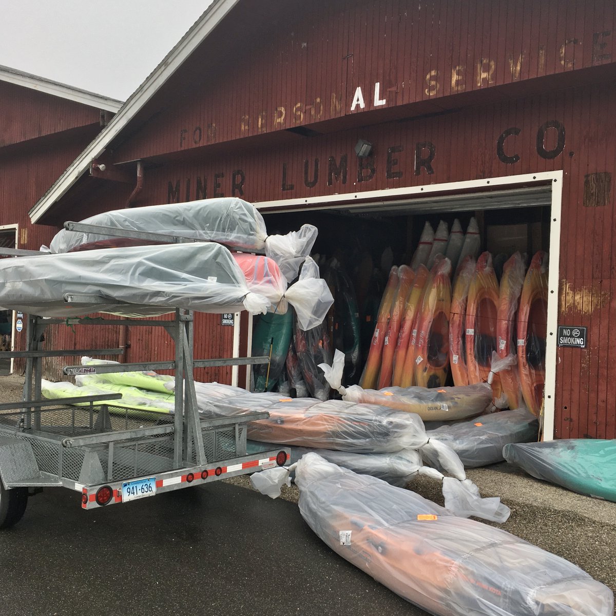 cvillecanoe's tweet photo. BUY THIS WEEKEND TO SAVE! (Manufacturers' prices rise in April.) The barn is full of boats &amp; boards for fishing, recreation, families &amp; kids. 

Plus get a FREE OSFA PFD with select Old Town boats while available &amp; as always 10% DISCOUNT on most accessories with a boat purchase. https://t.co/3LbsAF7NAb