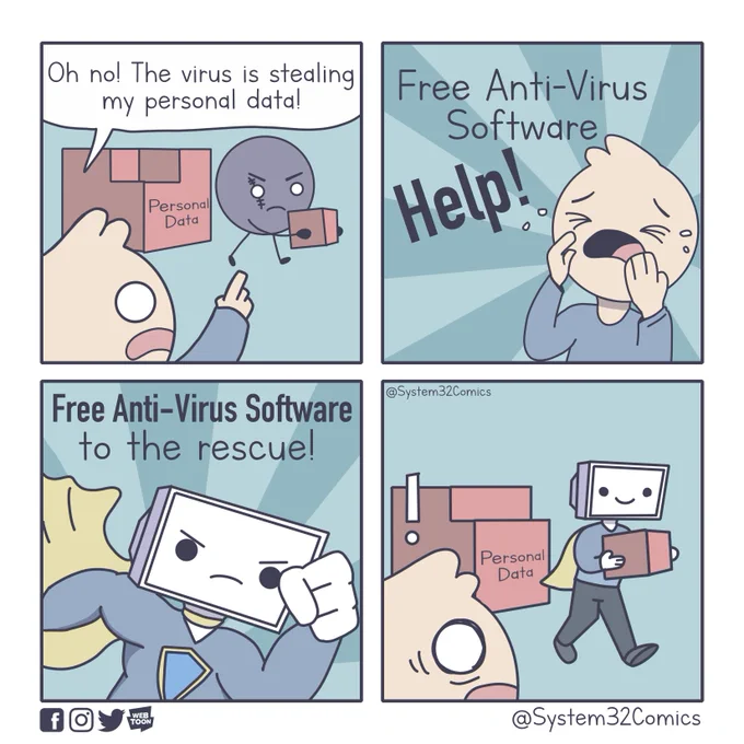 My Anti-Virus Software Be Like: 