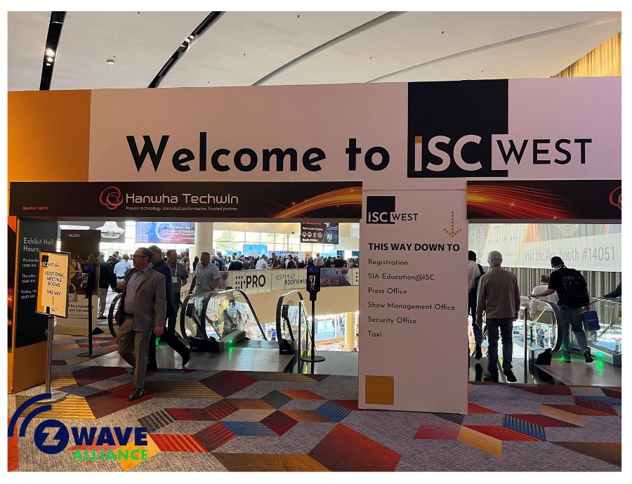 ZWave_Alliance's tweet photo. Thank you to all #ZWave members for such a successful #ISCWest2022! We celebrated big announcements, new products, and won some #SAMMY awards! Here’s to another year of wins for #ZWave. 🎉 https://t.co/YbLzFC1zsN