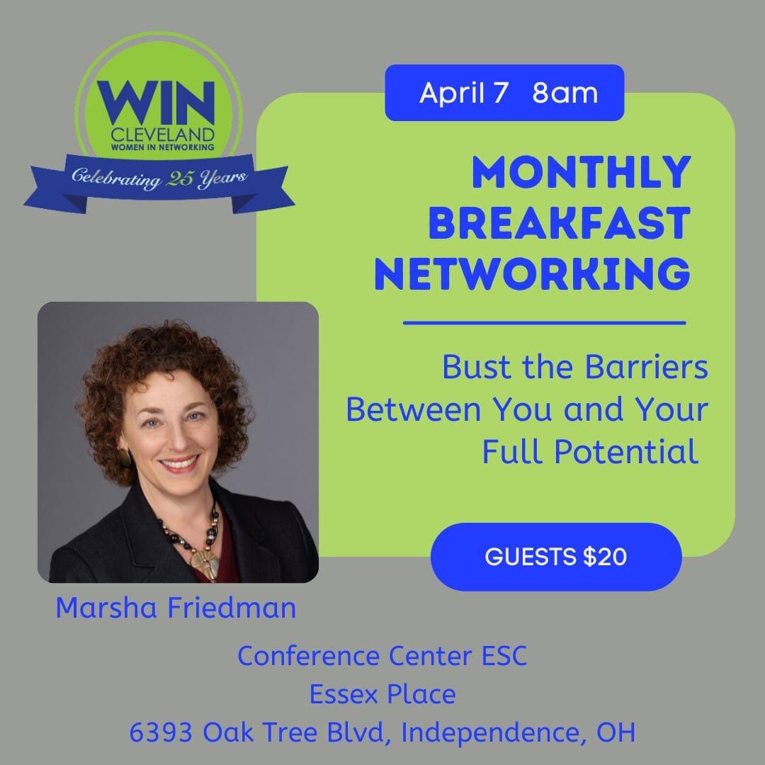 wincleveland's tweet photo. Marsha Friedman, founder of MEF Coaching and Consulting Group and career/life transition coach, helps professionals exhausted, overwhelmed and miserable rediscover their purpose and move from just surviving to thriving in a life you love! #networking #professionaldevelopment https://t.co/53YUDQzdXu