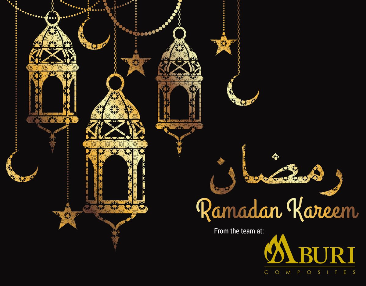 AburiComposites's tweet photo. We wish all our esteemed Partners, Clients and Industry Friends a very special Ramadan Kareem.  Looking forward to sharing many positive experiences and opportunities with you all in the year ahead.
Kind regards,
Team Aburi
#ramadan2022 #LPG #CompositeCylinders #AburiComposites https://t.co/qg8gGh35LO