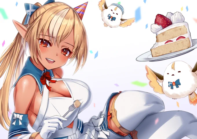 フレアちゃんお誕生日おめでとう!🎊🥳🎊
また素敵な一年になりますように!🥰
#しらぬえ 