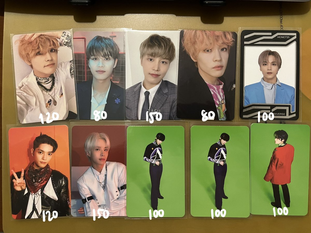 hxdy97's tweet photo. พร้อมส่ง/ส่งภายในอาทิตย์หน้า🍀

การ์ดราคาตามภาพ ค่าส่งแฟลช 40 💌 ซื้อสองใบขึ้นไปส่งฟรี
❌ ไม่สะดวกถ่ายวิดีโอ / ถ่ายเฉพาะใบที่มีตำหนิ
สนใจ DM ค่า

#ตลาดนัดnct #ตลาดนัดอซท 
แทยง จีซอง โดยอง แฮชาน จองอู แทอิล จอห์นนี่ จอนนี่ เฉินเล่อ มาร์ค ม้าค https://t.co/GVn2PmjlR0