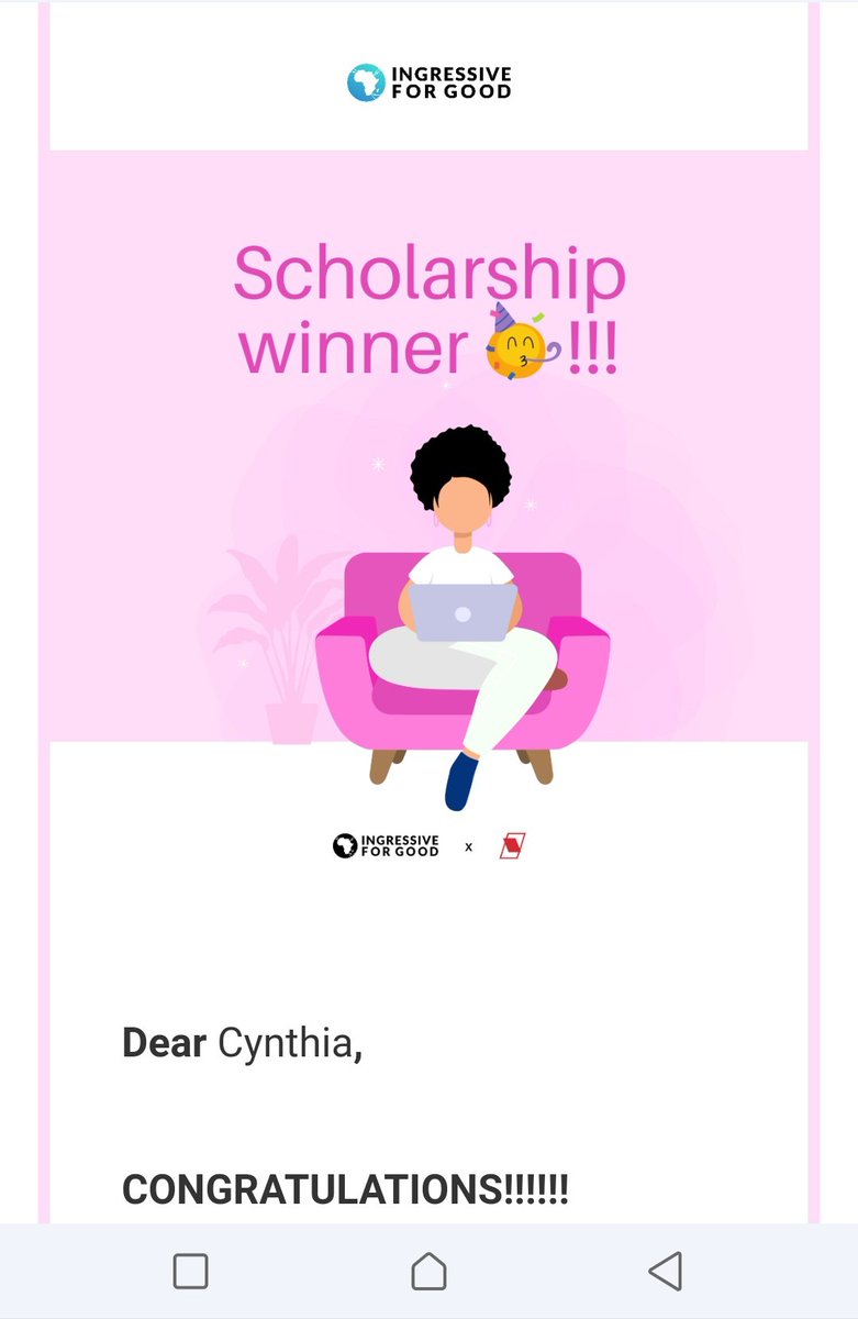 PythonKhaleesi's tweet image. I just won the #1000WomenInDesign scholarship and I’m thrilled to learn design and build my design career. Thanks to @ingressive4Good and @Genezatraining