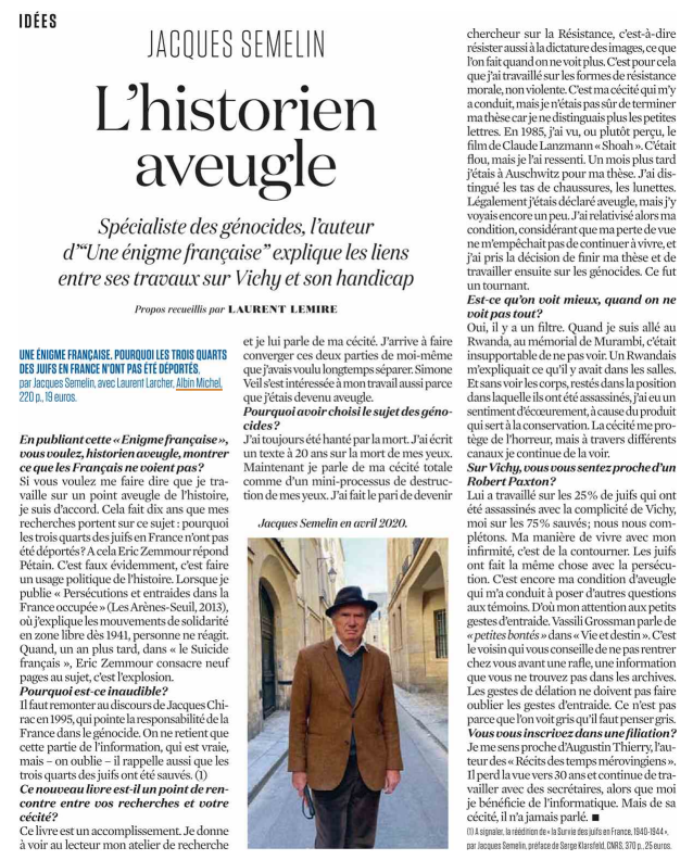 Jacques Semelin tweet media