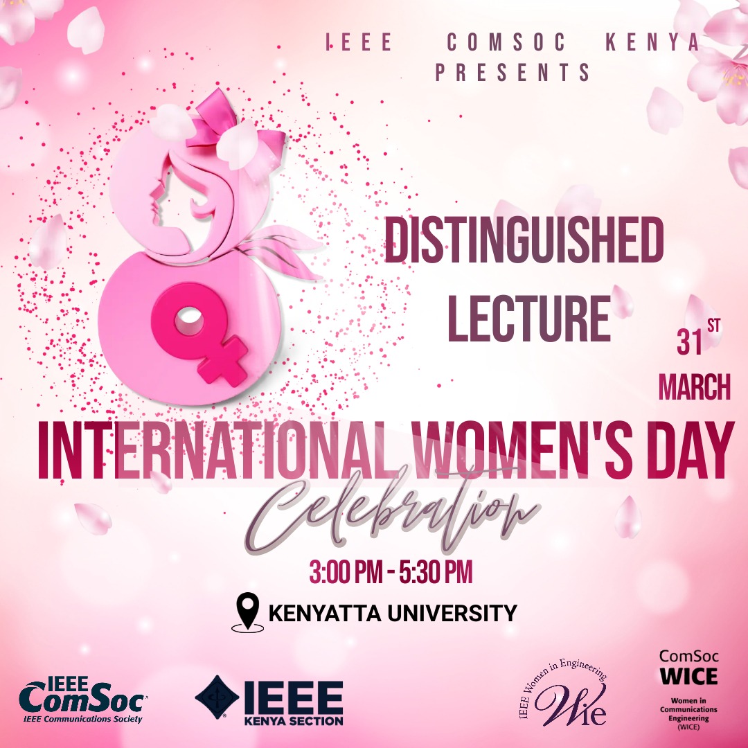 IEEEKenyaComSoc's tweet photo. We were honored to celebrate🥳 IWD yesterday during a technical expert lecture about Network Operations graced by two exemplary women in the Communications Industry, @muangemercy and @GeorginaWambui It was very educative
#IWD2022 
#BreakTheBias 
#communications  
#IEEEkenya
#WICE https://t.co/xCdRNdbvdE