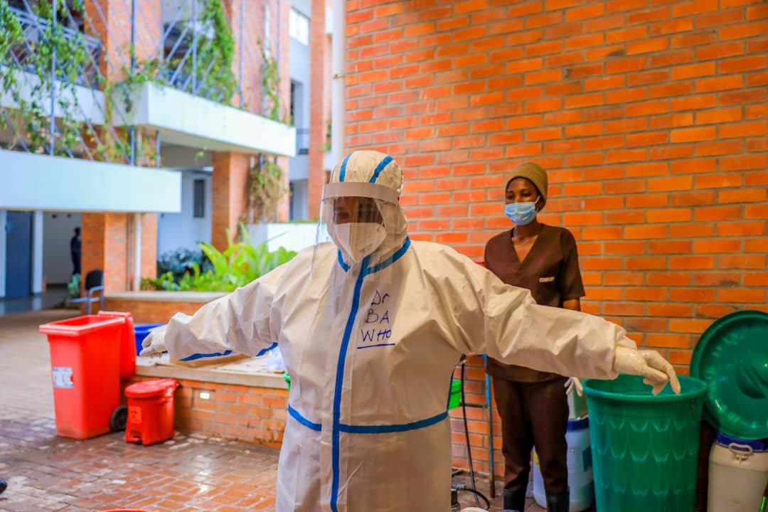 WHORwanda's tweet photo. "As a doctor, there are calls you just can’t ignore." - Dr @nkomati 

When the fourth COVID-19 wave hit the country in early 2022, Rwanda went through a surge in the number of new cases with a spike in the number of deaths. https://t.co/fo4FMKJPRX