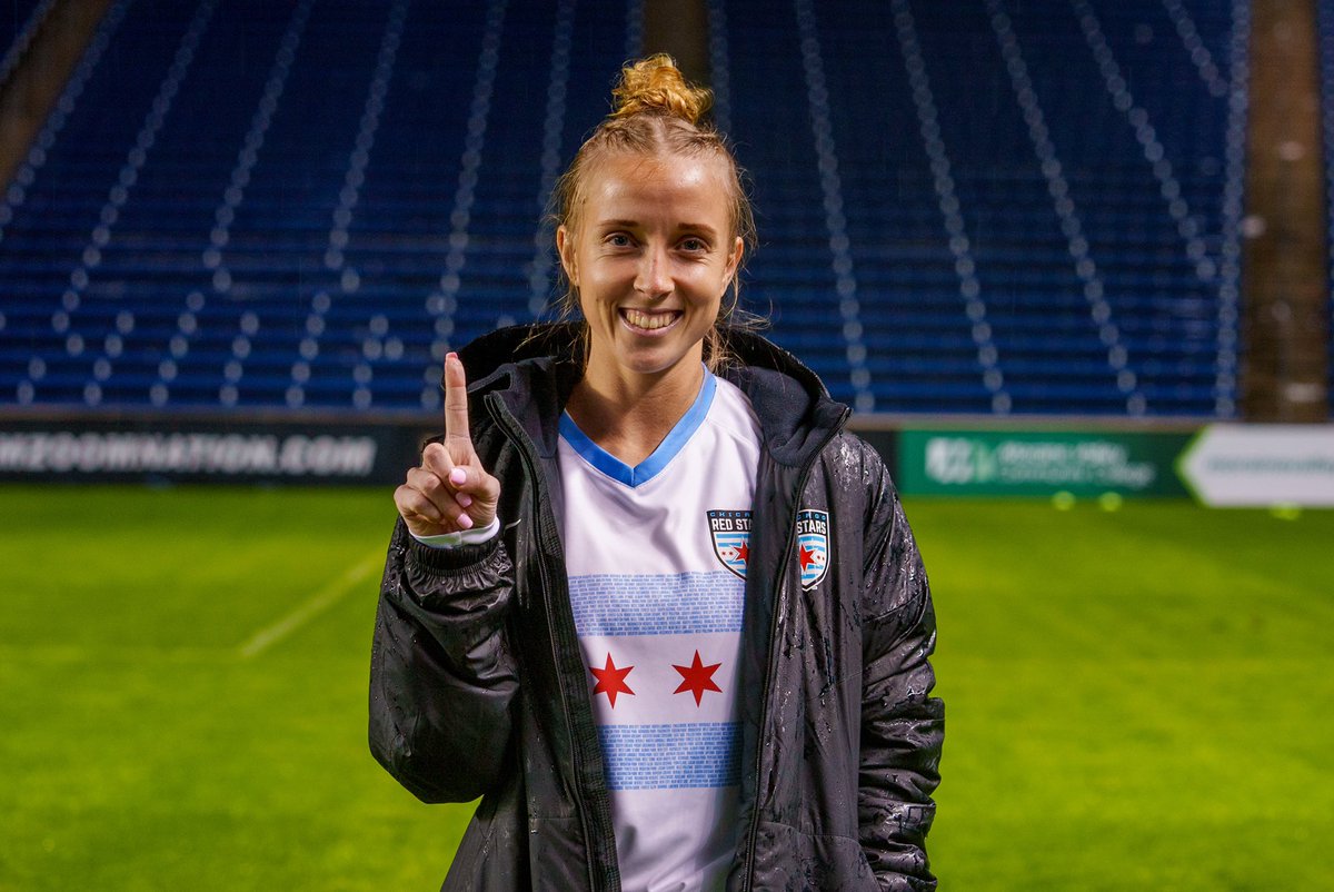 Another one! Congrats to <a href="/mikennamcmanus/">Mikenna McManus</a> who made her first appearance and first start for the Red Stars on Wednesday. #MKOT