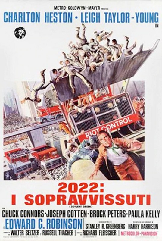 crespil72's tweet photo. @OfficialTozzi già nel 1973 uscì un film di fantascienza che ipotizzava quel che faranno i nostri nipoti di noi vecchietti,il titolo originale era "soylent green" guarda caso il titolo italiano era invece "2022 i sopravvissuti" https://t.co/IYd6QAgBA6