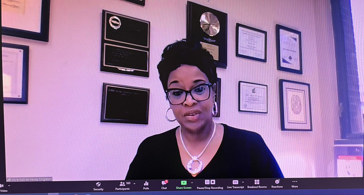 What a GREAT way to start off our conference today with Dr. <a href="/SingletonHaney/">Myra Katrise Haney-Singleton</a> from <a href="/MUSC_COM/">MUSC College of Medicine</a> inspiring ALL staff professionals and educators to LIFT AS YOU CLIMB and CREATE OPPORTUNITIES! Thank you for sharing your story and journey with us! #StaffTrack2022 <a href="/SGEAnews/">SGEA</a> <a href="/TheCgea/">The CGEA</a>