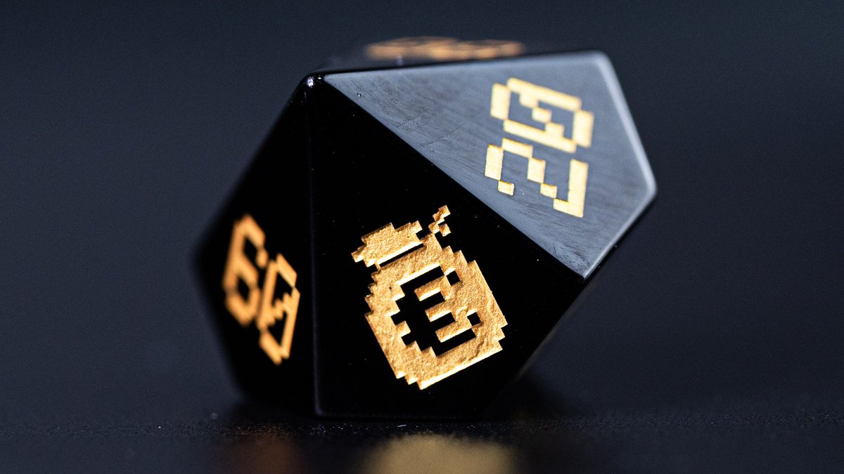 Obsidian dice set with the Pixel Art RPG theme.

#dnd #dice #ttrpg #dungeonsanddragons #TTRPGs