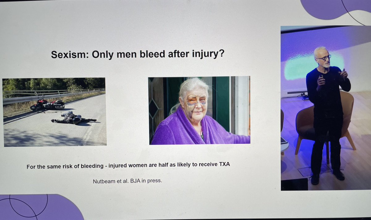 Powerful image… we need to be aware of unconscious bias when we are treating patients #rcpmed22