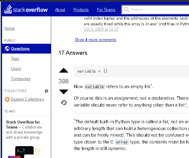 jadenlemmon's tweet photo. Please tell me Stackoverflow filters are here to stay and not an April fools joke 🤣 https://t.co/Vqev1YAZUD