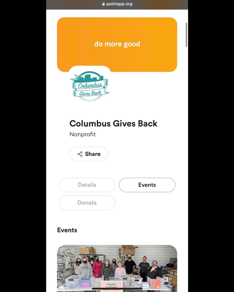 Columbus Gives Back tweet media