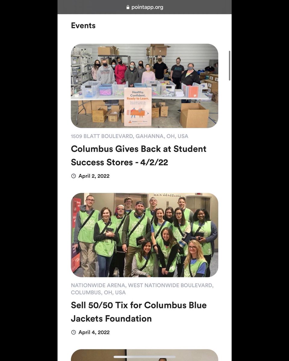 Columbus Gives Back tweet media