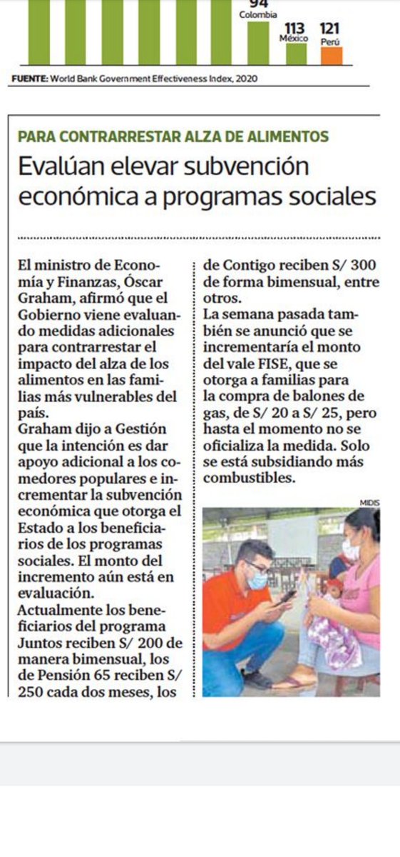 LuchoHuillca's tweet photo. Diario @Gestionpe página 12
Bimensual, no es lo mismo que Bimestral. Pueden aclarar por favor qué es lo que realmente dijo el @MEF_Peru a través del Ministro.?? La diferencia de ese término es económicamente abismal en este caso
@PBOPeru @RPPNoticias @PolloFarsantePe @exitosape https://t.co/N1dxiR0xSf