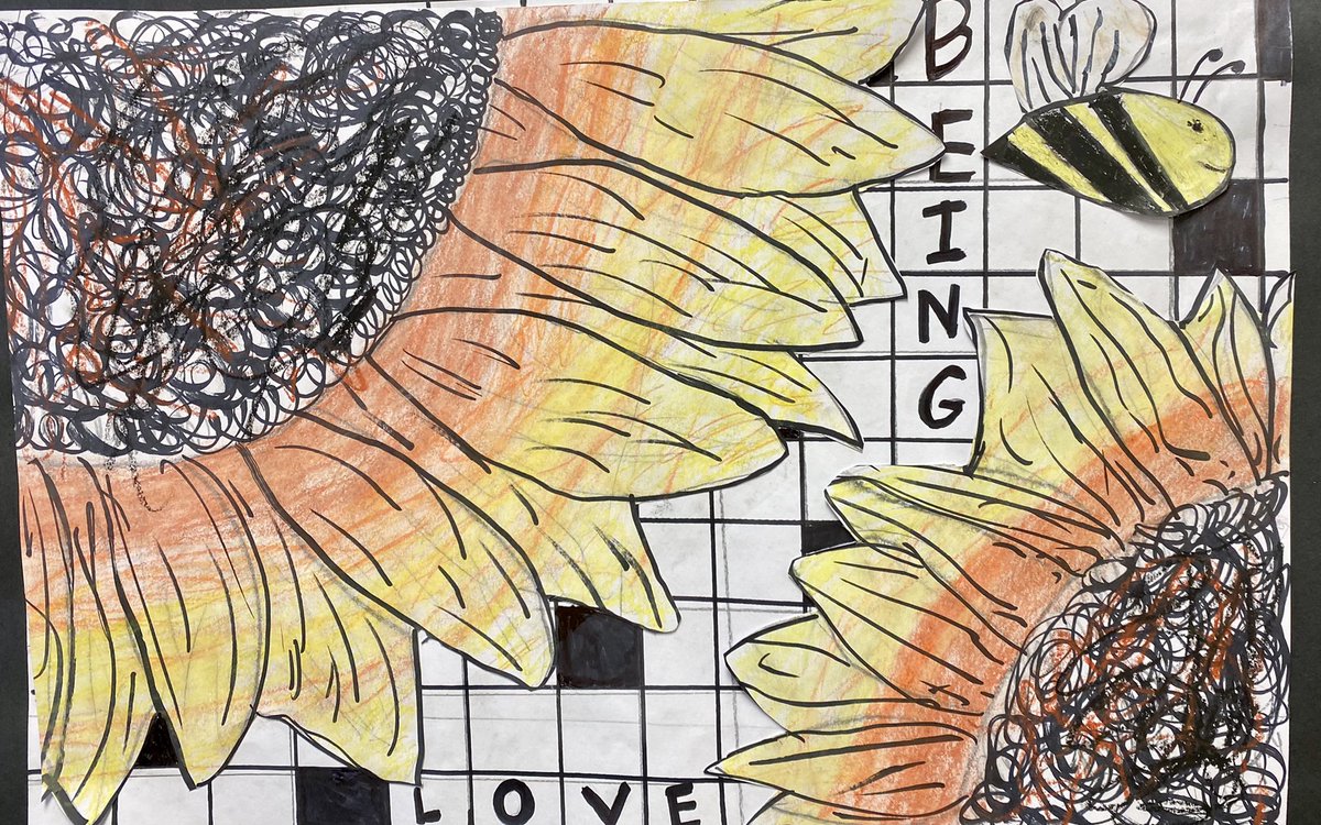 SPESgreenArt's tweet photo. 3rdGrade “Sunflowers For Peace” @spes0310 @sfisherBCPS @RTwentey @cgibson5bcps https://t.co/0K4NiVA3TE