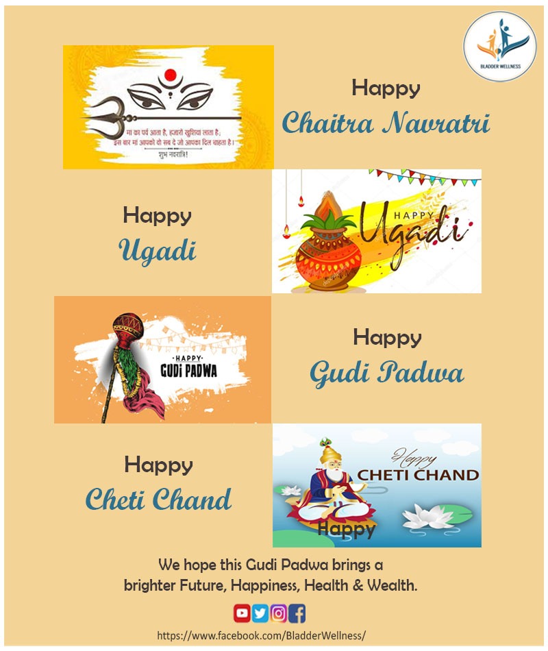 BladderWellnes's tweet photo. This Gudi Padwa,May God Bestow You With Bundle of Smiles,Celebrate Ugadi with complete cheer and joy &amp; be blessed till eternity on Cheti Chand  #urineleaking  #happygudipadwa2022 #chetichand2022 #ugadi2022 #urineinfection #bladderhealth #bph #bladderwellness  #urinaryincontinence https://t.co/C5d24Xcbwk