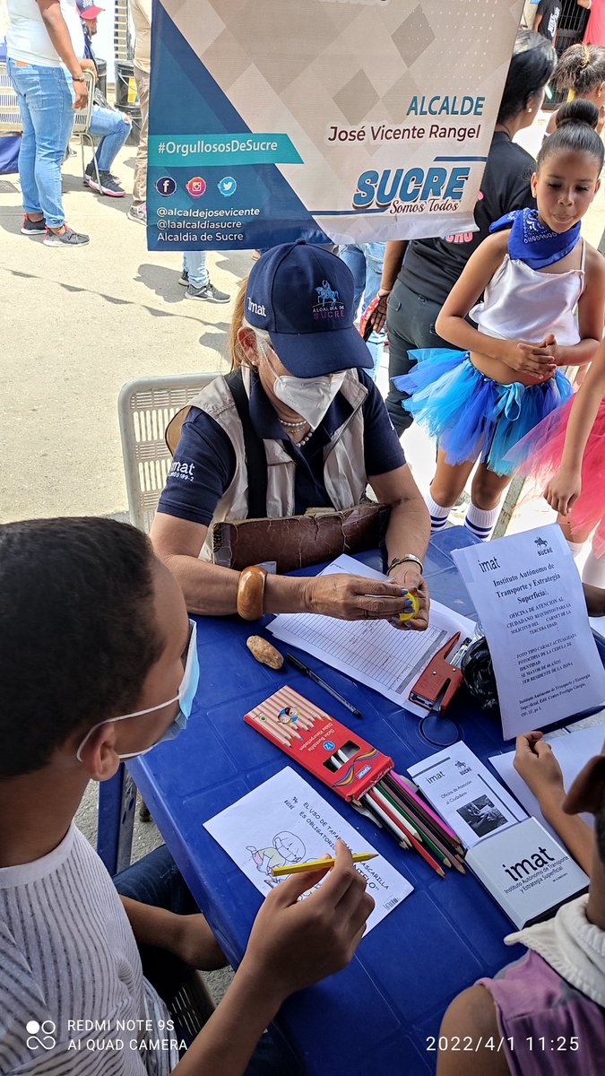 ImatSucre's tweet photo. La OAC impartiendo educación vial a los niños de la zona 5, del sector José Félix Ribas #ImatSucreTrabajandoPorSuMunicipio #01April https://t.co/8sVTmZEsMf