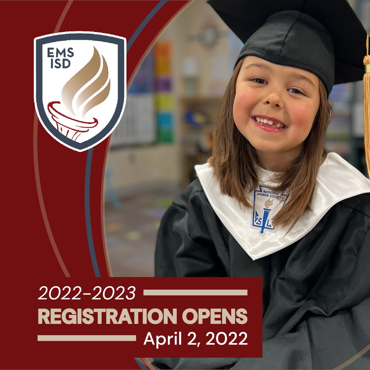 2022-2023 Eagle Mountain-Saginaw ISD registration for students opens tomorrow on the district website! This registration is for students who are NEW to the district, as well as students who are RETURNING to the district for the next school year.