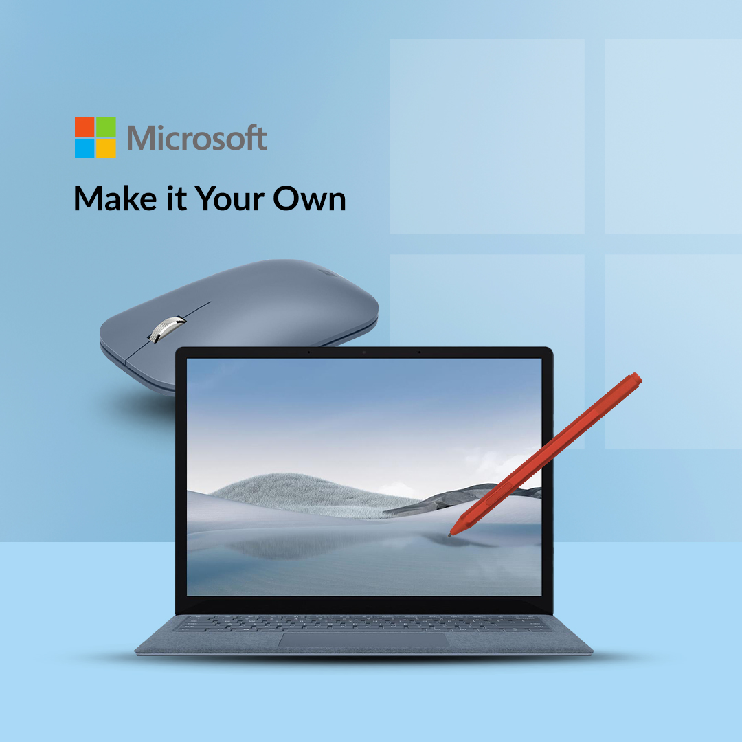 adorama's tweet photo. Make it Your Own! Customize your setup with Surface accessories 👉 https://t.co/wFzgGh81Bz
#Microsoft #WindowsSurface @Microsoft https://t.co/ALlyepqnOy