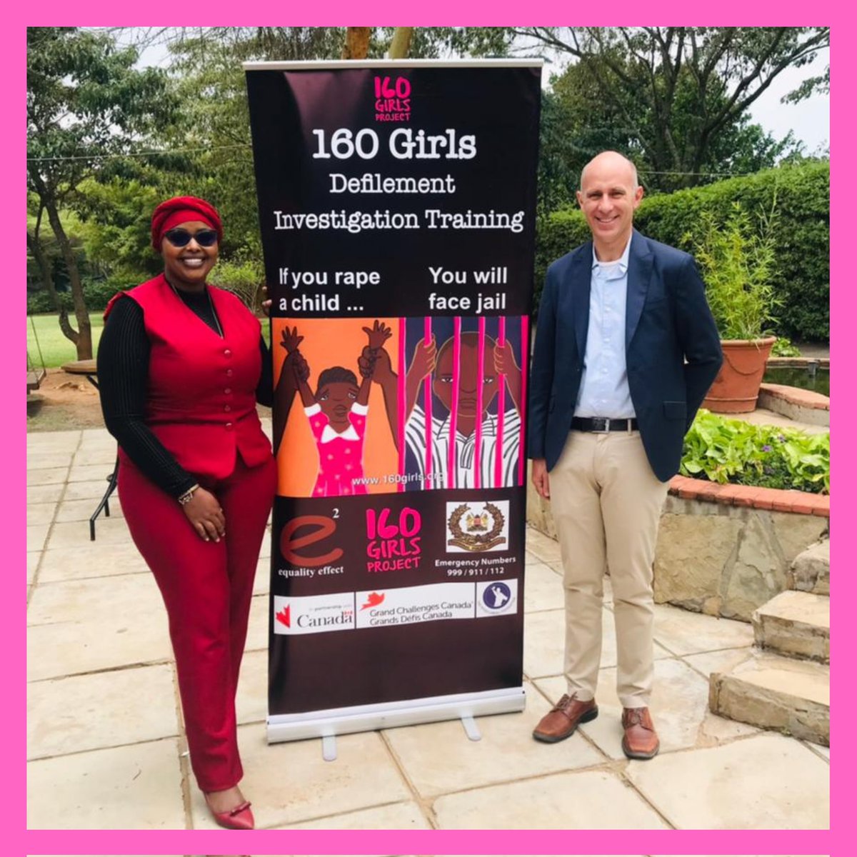 160GirlsProject's tweet photo. Many thanks to David Da Silver, Acting High Commissioner for Kenya, High Commission of Canada, for helping us celebrate the most recent graduation of 160 Girls National Police Service trainees - asante sana! #equalityeffect #160girlsandme @canadadev @DevCanada @Equality_Effect https://t.co/vf0H3RUBDt