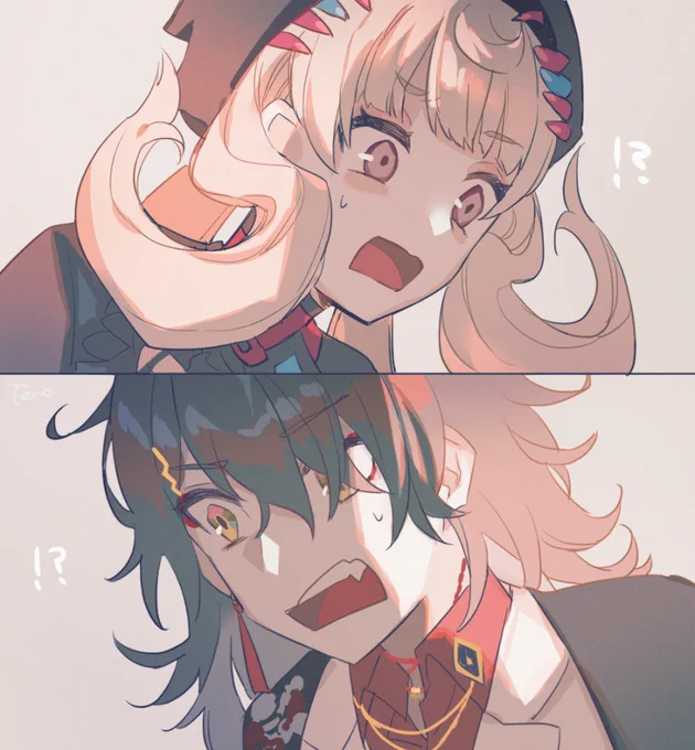これってもしかして…入れ替わってる!?
※パロ
#Akuryulic #Reimural #Ikenography 