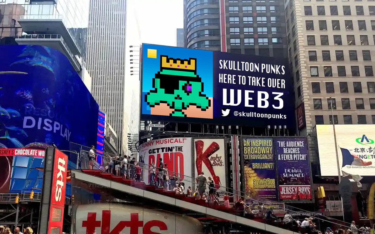 skulltoonpunks's tweet photo. We've not even minted yet and are already beating @SkulltoonsNFT to their marketing plan😅 

We're here to take over WEB3, haters will say it's fake 

#Skulltoons #NFT #NFTcommunity #NFTdrop #skulltoonpunks https://t.co/qEf8lTzAin
