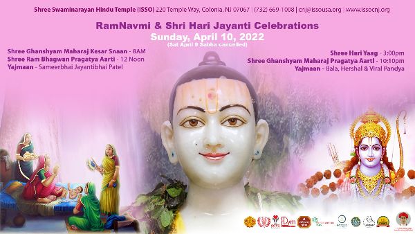 issocnj's tweet photo. Ram Navmi Celebrations, Hari Jayanti &amp; Lalji Maharaj Sabha - https://t.co/XI9fwsANfa https://t.co/VtlUl7LpxM