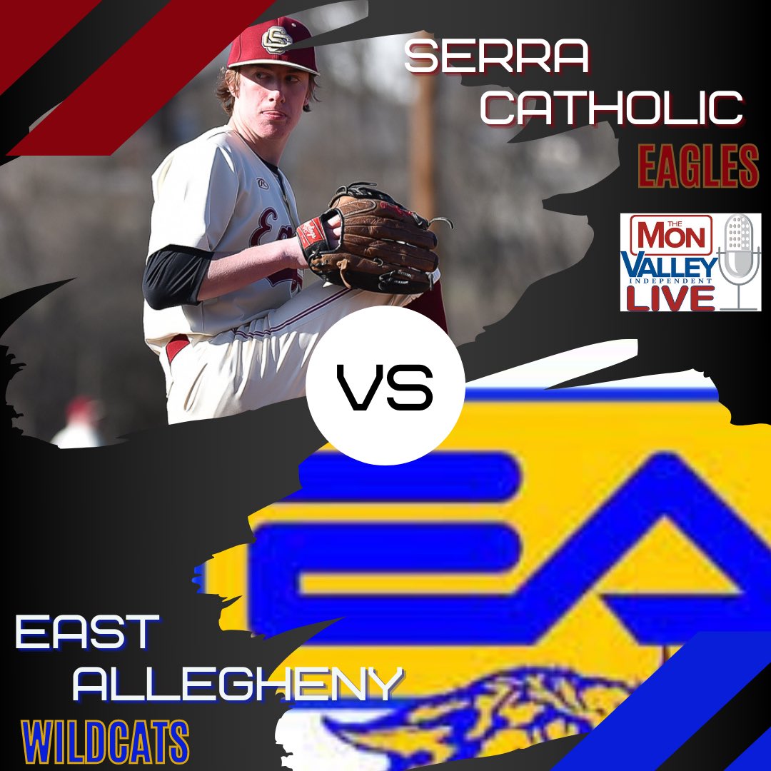 Lyons_Heart_M's tweet photo. It may be cold but we still have Baseball on MVI Live today  

⚾️: Serra Catholic 🆚 East A
📍East Allegheny High School
🕓 3:45
🎙 @ALyons2631 @hix_nic 
💻 https://t.co/8Xb54yXSbP https://t.co/VWaT8CTW8C
