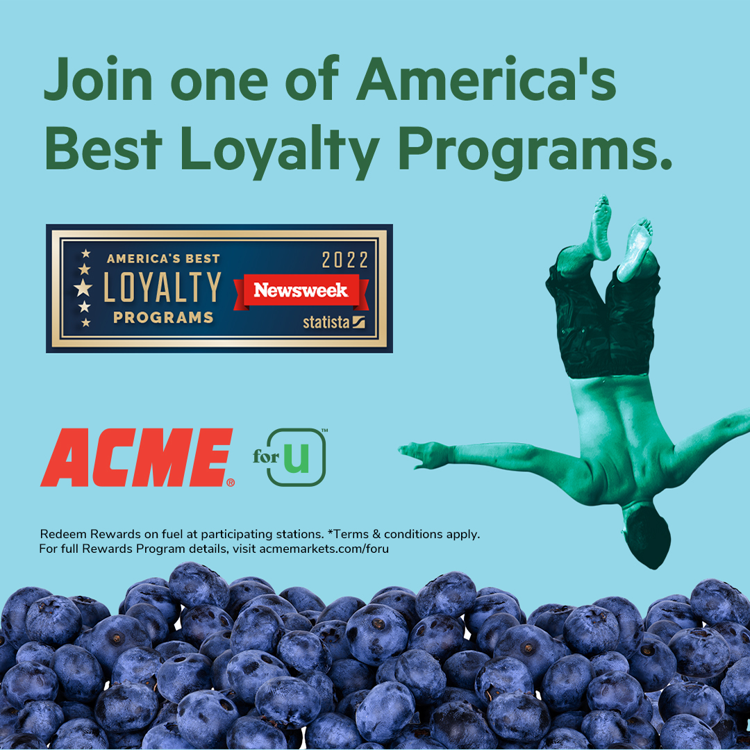 No jokes here! ACME for U® is built around you. With personalized deals and Gas Rewards, we're one of Newsweek's Best Loyalty Programs.