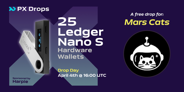 PolyientX's tweet photo. The @MarsCatsVoyage family can't afford to miss the ongoing #PXDrops.
 
Anybody who is currently holding a #MarsCatsVoyage NFT can participate in the drop.

To register and secure your spot.

Head over to https://t.co/snR4IqULpg  
#NFTCommunity NFTGiveaway #NFT #MCV #WenMars https://t.co/0meVuKZJty