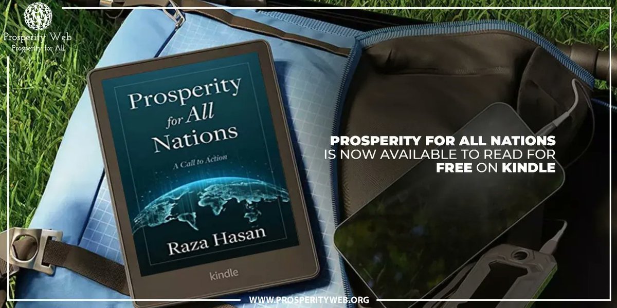ProsperityWeb_'s tweet photo. Prosperity For All Nations is now available to read for FREE on Kindle. Start reading the book and join the movement to change the world.

Read More: https://t.co/X2nzyJTbRF

#ProsperityWeb #ProsperityForAllNations #Readthebook #Amazon #Free https://t.co/ru4jDGWq0Y