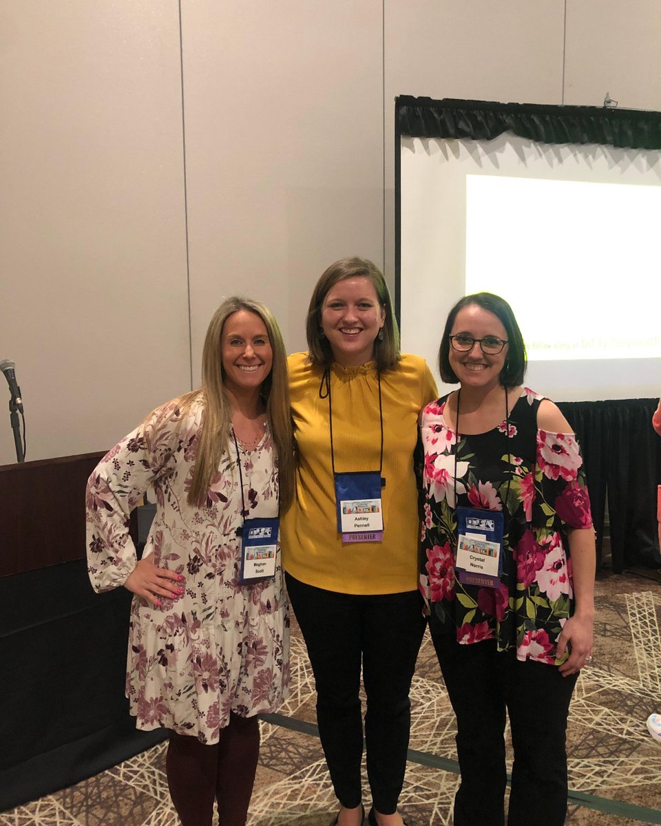 Dr. Ashley Pennell, presented with Watauga County Schools teachers Meghan Scott and Crystal Norris at the NCRA Conference on March 21, 2022, in Winston Salem, North Carolina. Their presentation was titled "Beyond Flashcards: Sight Word Learning that Sticks!".