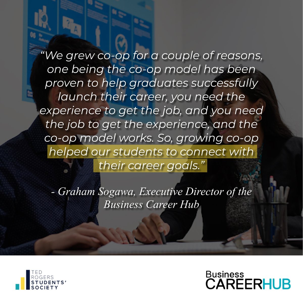 Ever wondered how the <a href="/TedRogersBCH/">Ted Rogers Business Career Hub</a> was started? Read about the creation of the hub, future plans for the BCH and more, in our latest post! 

Read the rest of the blog through the link in our bio, or on our website!