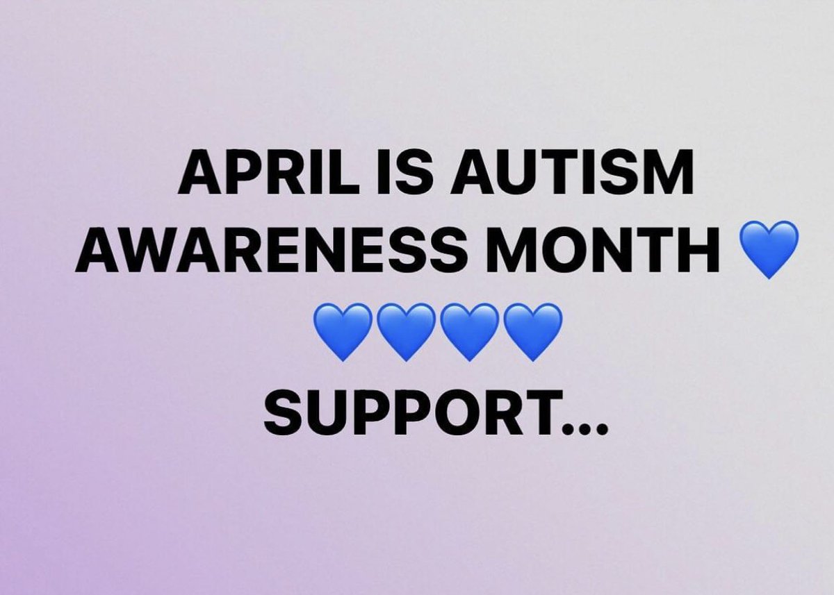 NinaEFFINBaby's tweet photo. April is Autism Awareness Month.. 💙💙💙💙💙💙💙💙💙💙💙💙💙💙 https://t.co/QZ5gHsarSD