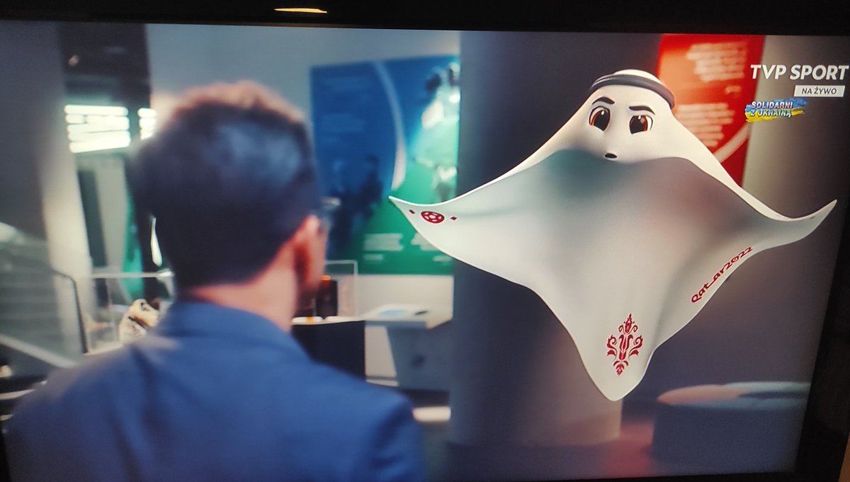 Is it the ghost of workers died while building the stadiums?
#WorldCupDraw