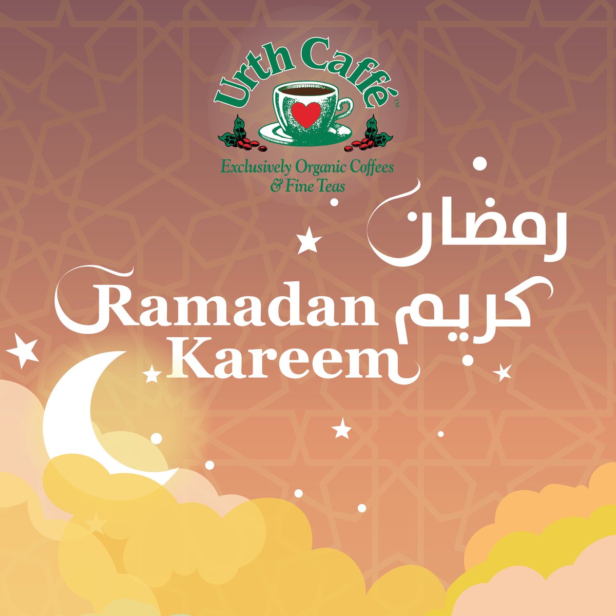 UrthCaffeDubai's tweet photo. Urth Caffe family wishes you a  blessed Ramadan 🌙💚 https://t.co/EyKcn9wIBY
