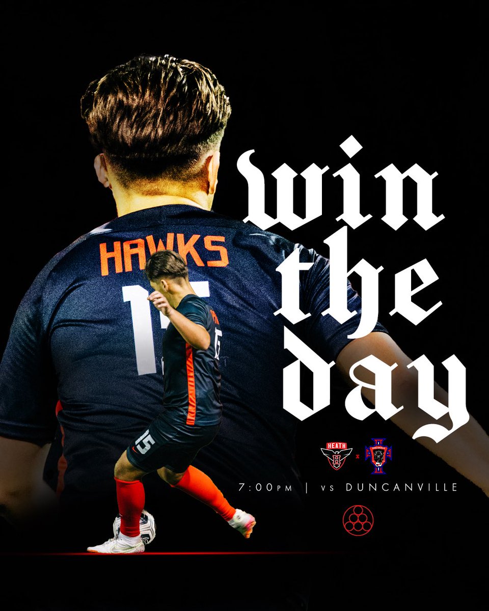 πππππ‘ ππ¨ππππ« (@heathboyssoccer) on Twitter photo ππππππ
π
πππππππππ¦
β½οΈβ£
β£
The Hawks continue the postseason with a Regional Quarterfinal match vs The Panthers.
β£
π β£<a href="/DvilleHsSoccer/">Duncanville High School Boys Soccer</a>
π° 7PM
πβ£ Mesquite Memorial Stadium
π mesquiteisd.org/athletics/onliβ¦
π UIL Soccer State Championship
#WinTheDay | #Seven22 ππππππ
π
πππππππππ¦
β½οΈβ£
β£
The Hawks continue the postseason with a Regional Quarterfinal match vs The Panthers.
β£
π β£<a href="/DvilleHsSoccer/">Duncanville High School Boys Soccer</a>
π° 7PM
πβ£ Mesquite Memorial Stadium
π mesquiteisd.org/athletics/onliβ¦
π UIL Soccer State Championship
#WinTheDay | #Seven22