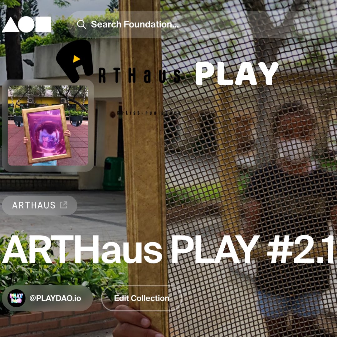 KieslyTsang's tweet photo. Fluxus Fluxus

Place your bid now 🔔 https://t.co/Hn29uMED2l

Our amplest fluctuation is not that we are moving but also launching the first series of @PLAYDAO_io on @withfoundation .Place your bid now or open mint on 4/4 Children's Day🤍 8pm HKT https://t.co/56T2pEHpVc