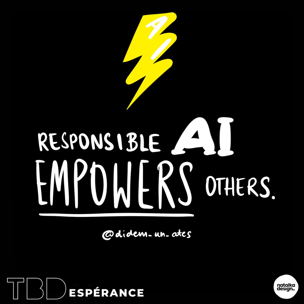 natalka__co's tweet photo. @didem_un_ates on responsible AI that @Microsoft supports. Super informative. #TBDconf #livescribe #sketchnotes #visualnotes https://t.co/rfakuKkqdy