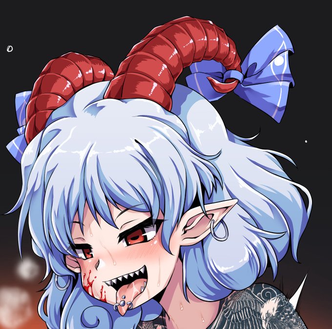 納品しました。リクありがとうございました。|三浦景幸さんのコミッション「開けたな!
・饕餮尤魔ちゃん
・ヤクザ逆レイプ
・どちらも鷲の和彫りをガッツリ
・耳と舌にピアス、他部位のものに関しては好みで
・目はちゃんとヤギ...」 https://t.co/7WGwmxWen7 #Skeb #Commission @skeb_jpより 