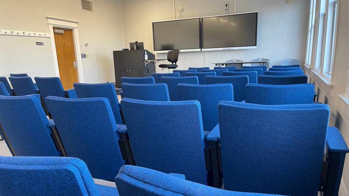 North Carolina A&amp;T State University, Noble Hall

#SeatingSolutions #FixedSeating #LectureHallSeating #HigherEducationDesign