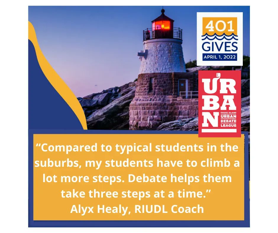 Rhode Island Urban Debate League tweet media