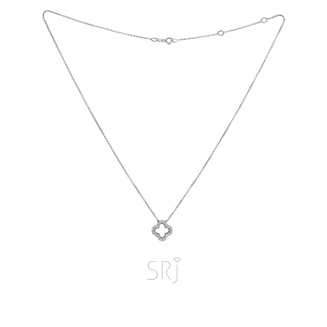 EuropeSrj's tweet photo. Golden necklace in modern look decorated with diamonds in brilliant cut.

This diamond four-leaf clover will definitely bring happiness to the ladies🍀
https://t.co/xTXU0HAuwb

#srjjewelleryeurope #finegold #goldennecklace #diamonds #diamondfourleafclover #wholesale #manufacture https://t.co/mRBMgncaD5
