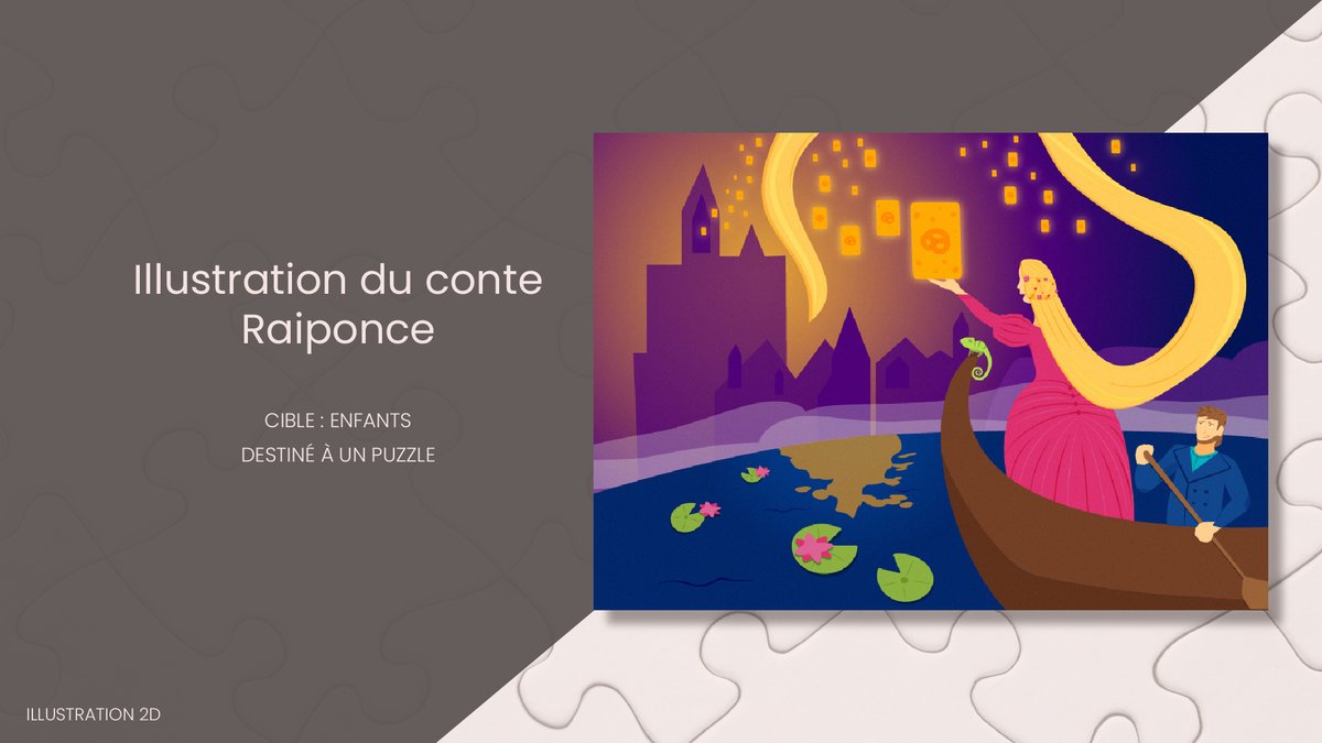 📕 PROJET SCOLAIRE 📕

🔹🔹 SEMAINE ILLUSTRATION 2D 🔹🔹
Demande : Créer une illustration digitale sur le conte de notre choix destiné à un puzzle pour enfants.
Conte choisi : Raiponce

Découvrir mon projet en détail 🔽 
behance.net/gallery/140761…